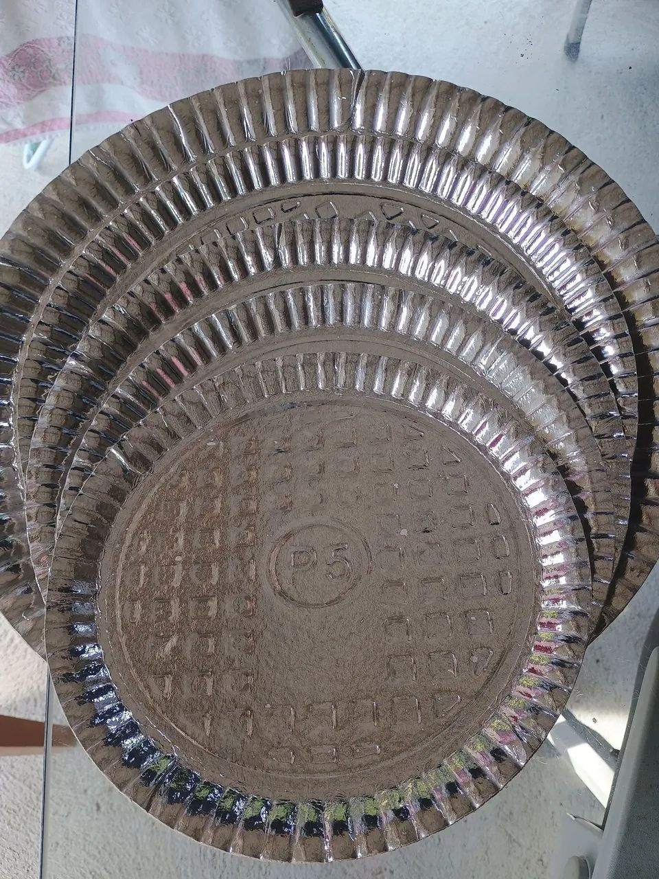 Pratos laminado.