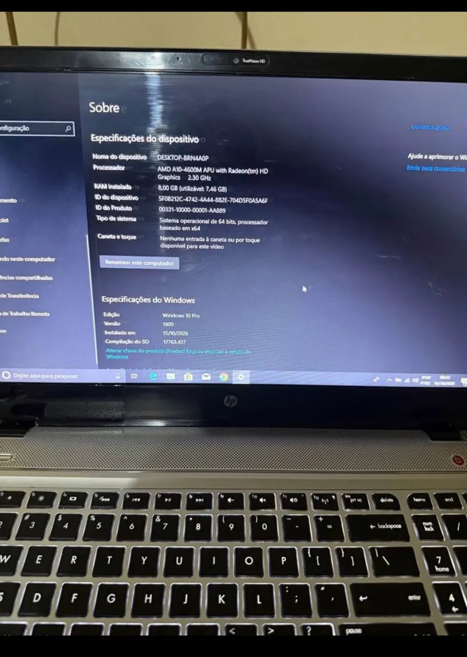 Notebook hp AMD PARA ESTUDOS - Foto 4