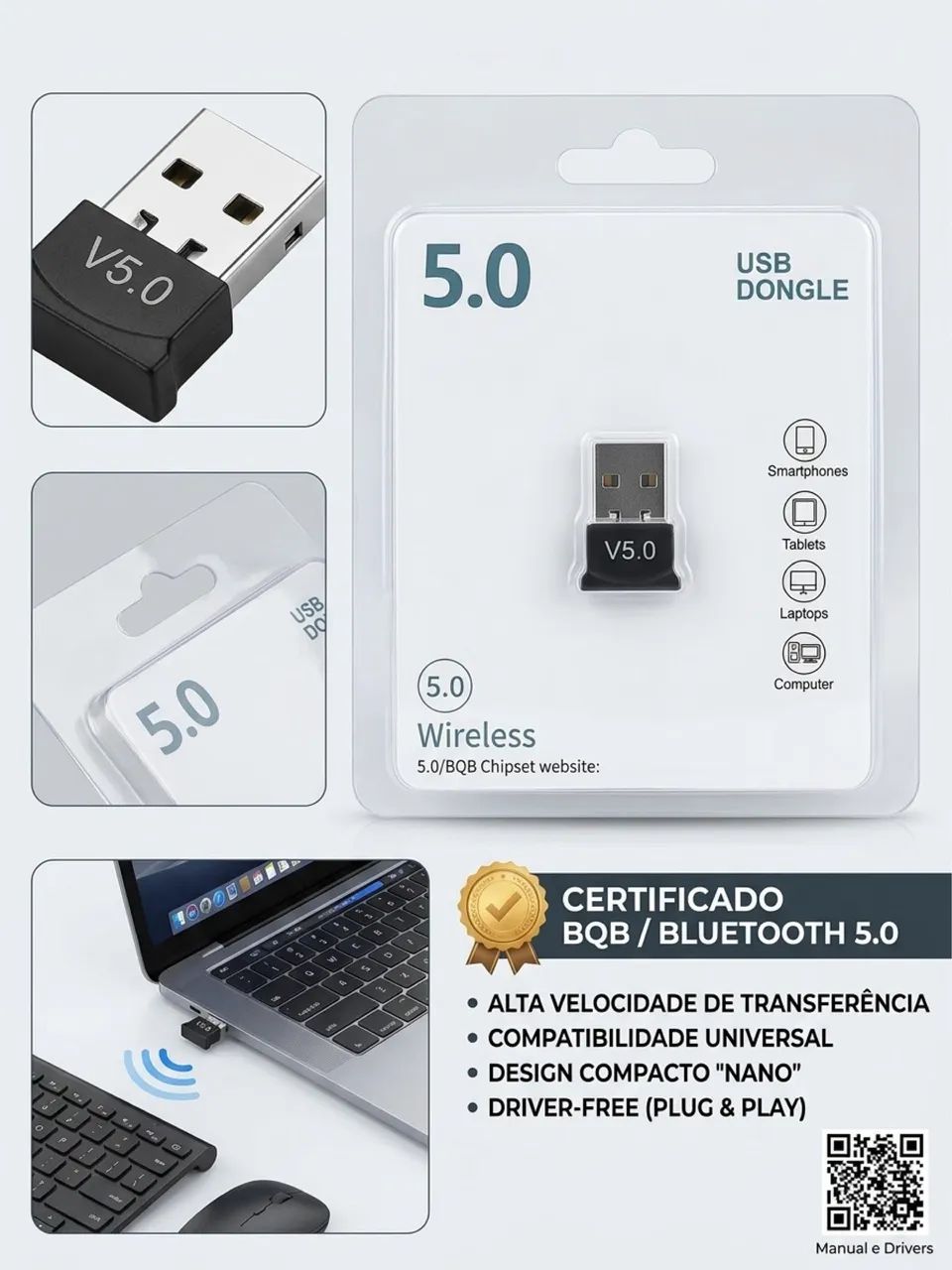 Adaptador Bluetooth 