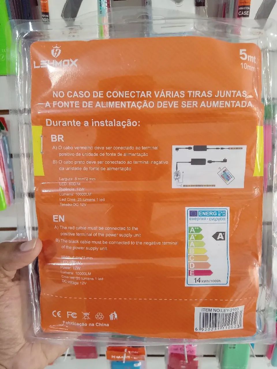 Fita luz de led rgb - Foto 3