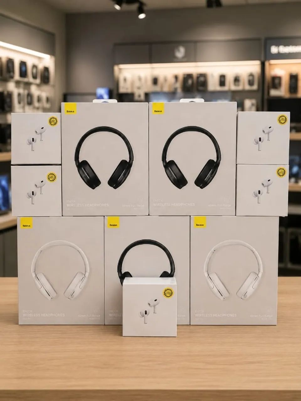 Headphone Bluetooth Baseus Encok D02 Pro Gaming Tws V5.3 