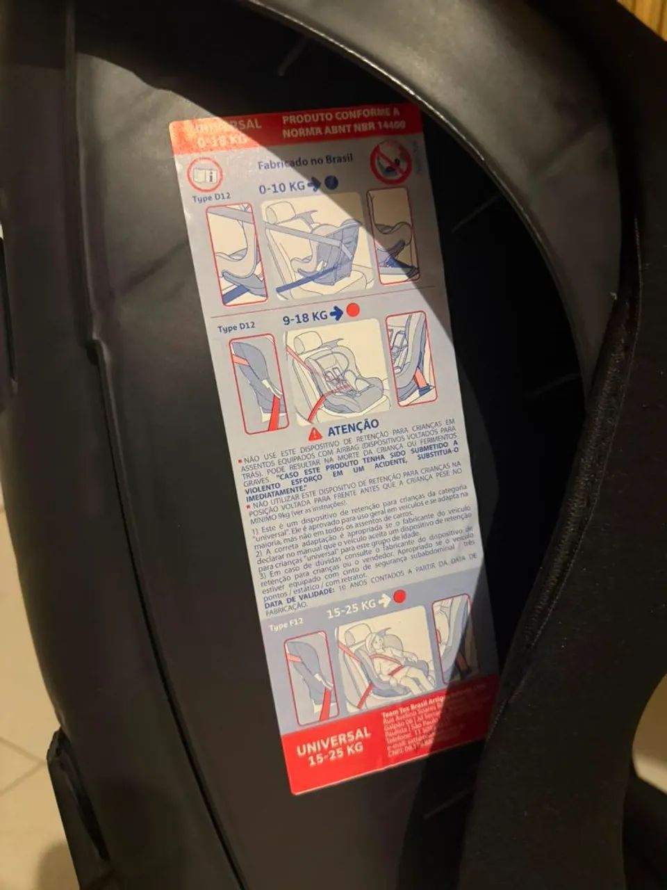 Cadeirinha para Auto Go Safe Leone Nero - 0 a 25kg - Foto 2