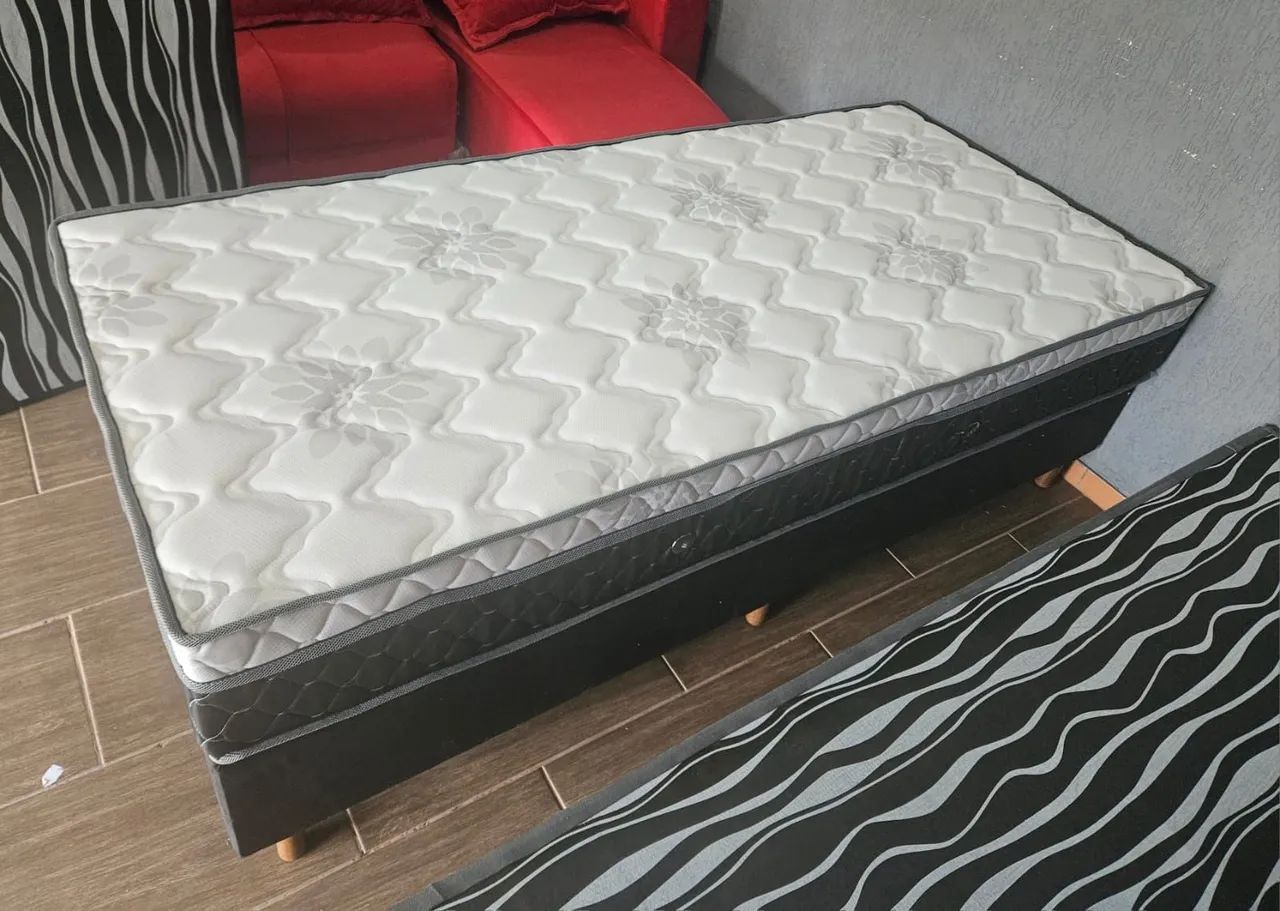 CAMA BOX SOLTEIRO MOLAS ENSACADAS - NOVA / ENTREGAMOS  - Foto 5