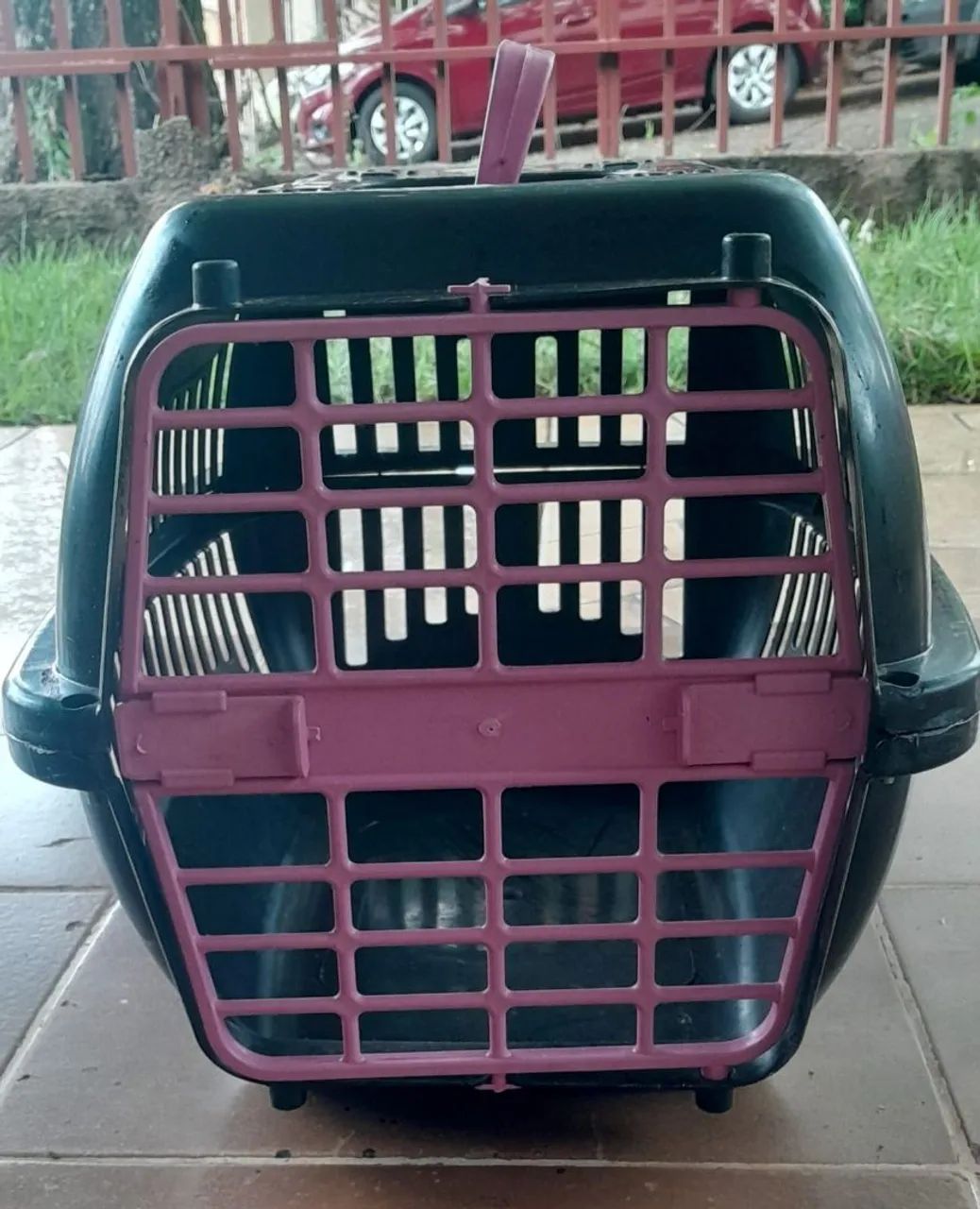Caixa de transporte p/ gato 
