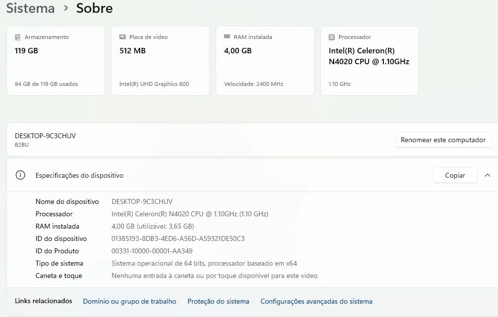 Notebook Lenovo R$ 900 - Foto 2