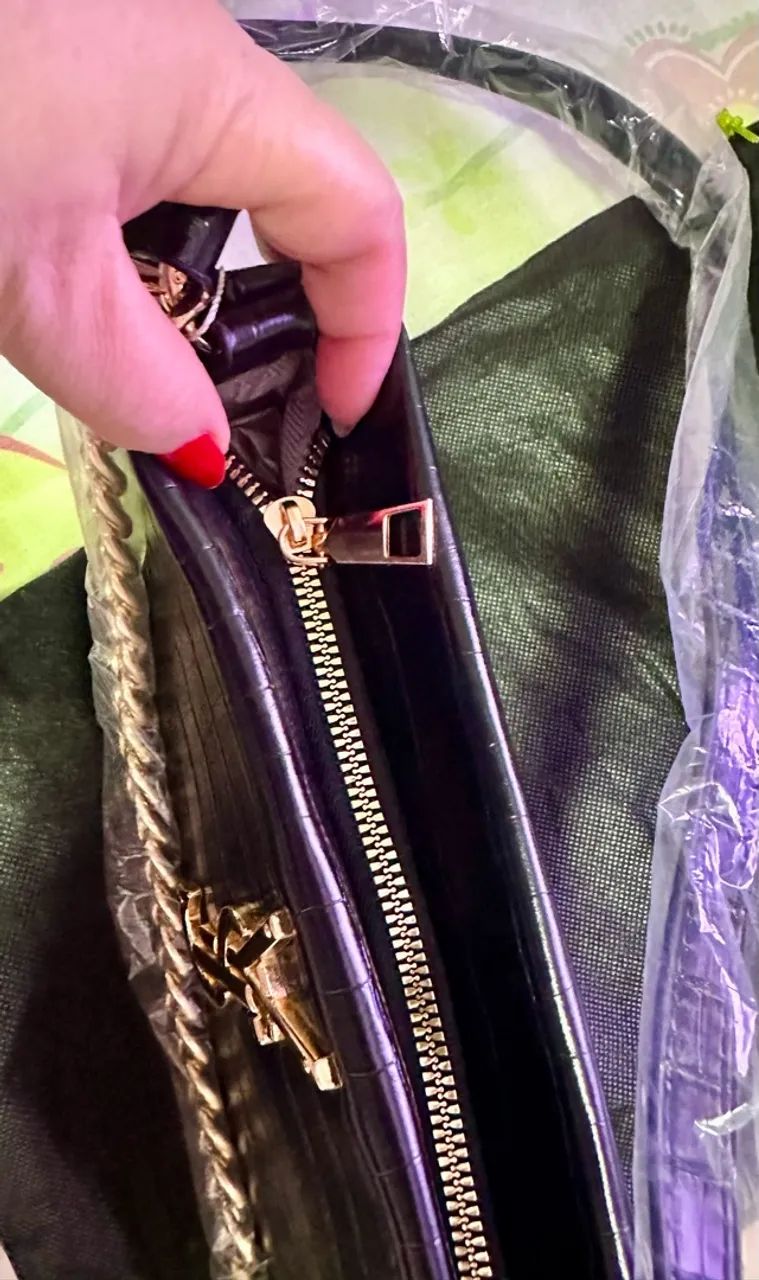 Bolsa TOP DE LINHA NOVA - Foto 4