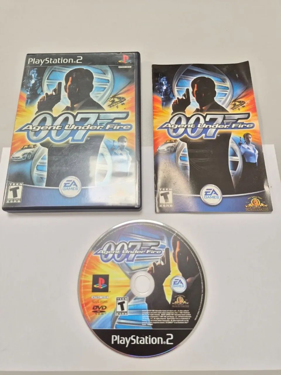 JOGO 007: AGENT UNDER FIRE - ORIGINAL PS 2