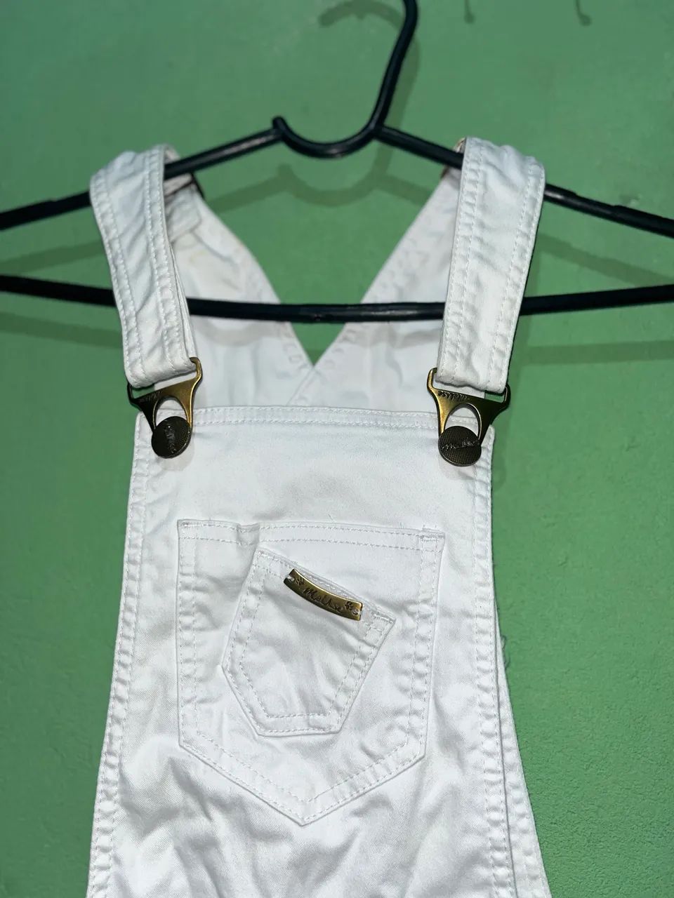 jardineira meuse jeans NOVA TAM P