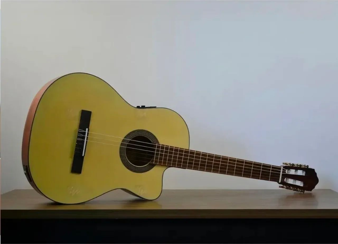 Violão Cort Elétrico Nylon - Foto 3