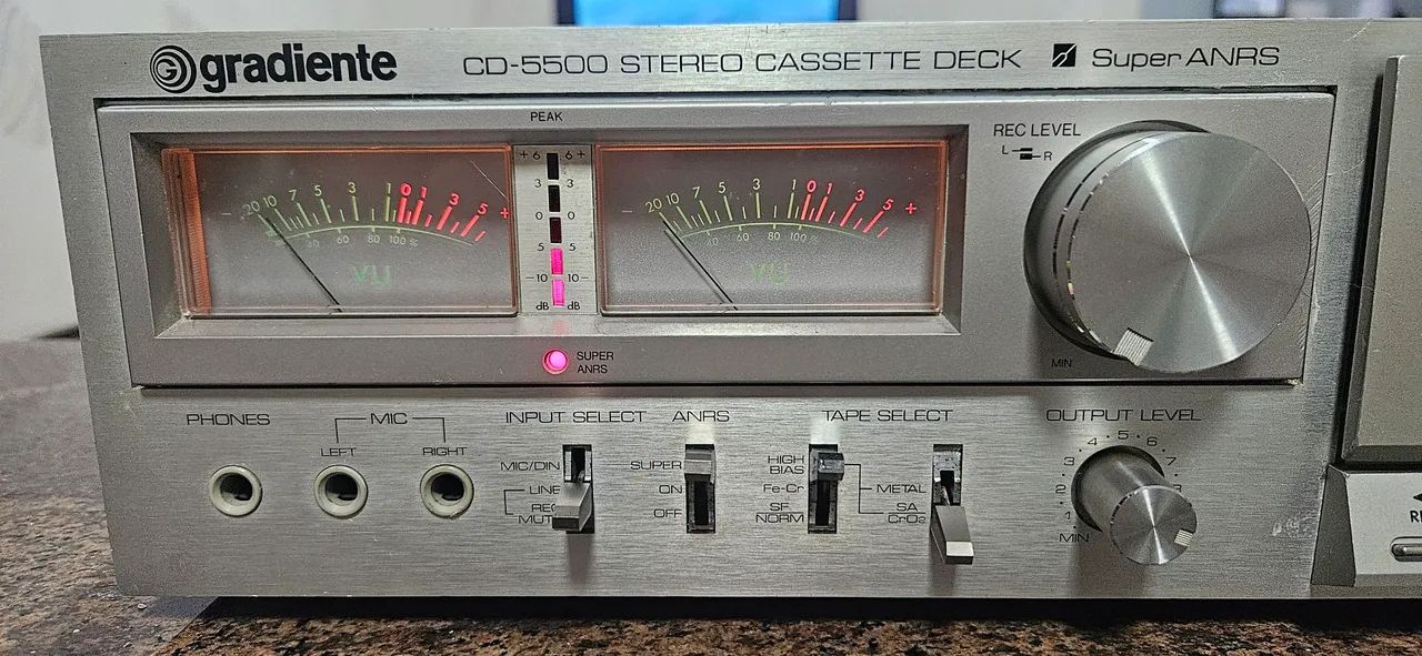 Tape Deck GRADIENTE CD-5500 - Revisado - Foto 3