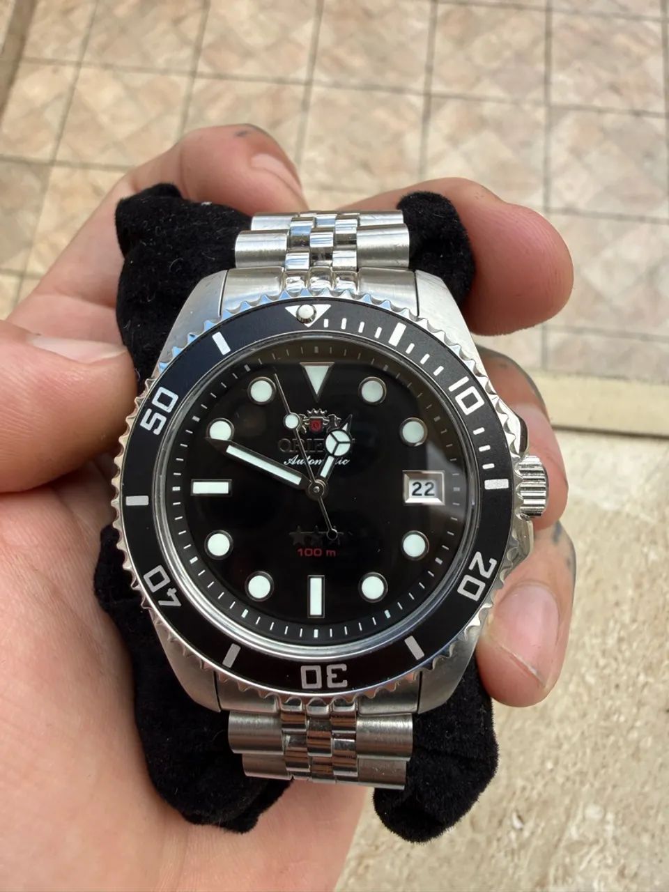 Relógio Orient Submariner 39mm - Foto 3