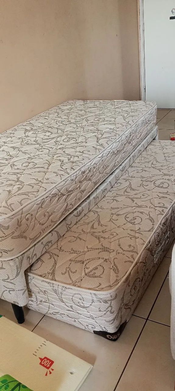 Cama box com auxiliar molas ensacadas as 2 - Foto 4