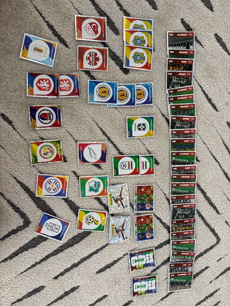 figurinhas copa do mundo 2026 brilhantes 