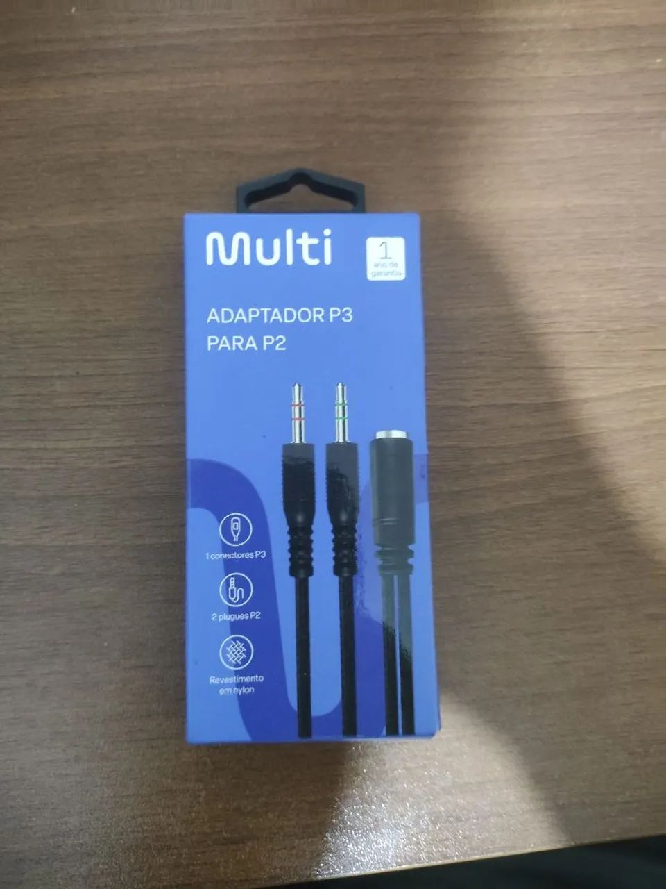 Adaptador P3 para P2