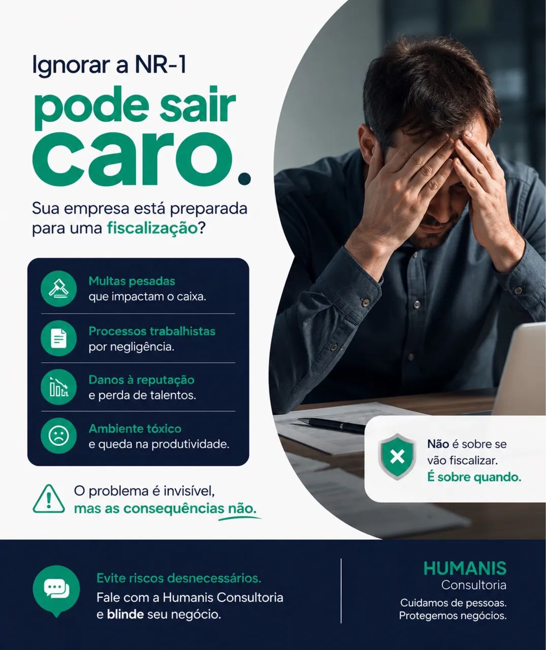 Sua empresa está preparada para a nova NR-1? Evite multas e processos - Foto 2