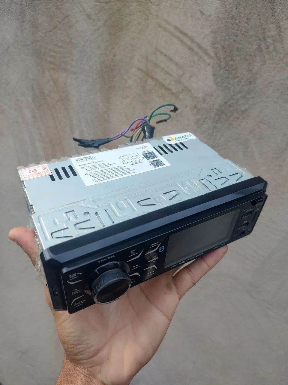 Vendo Rádio Touch KRC 1700  - Foto 4