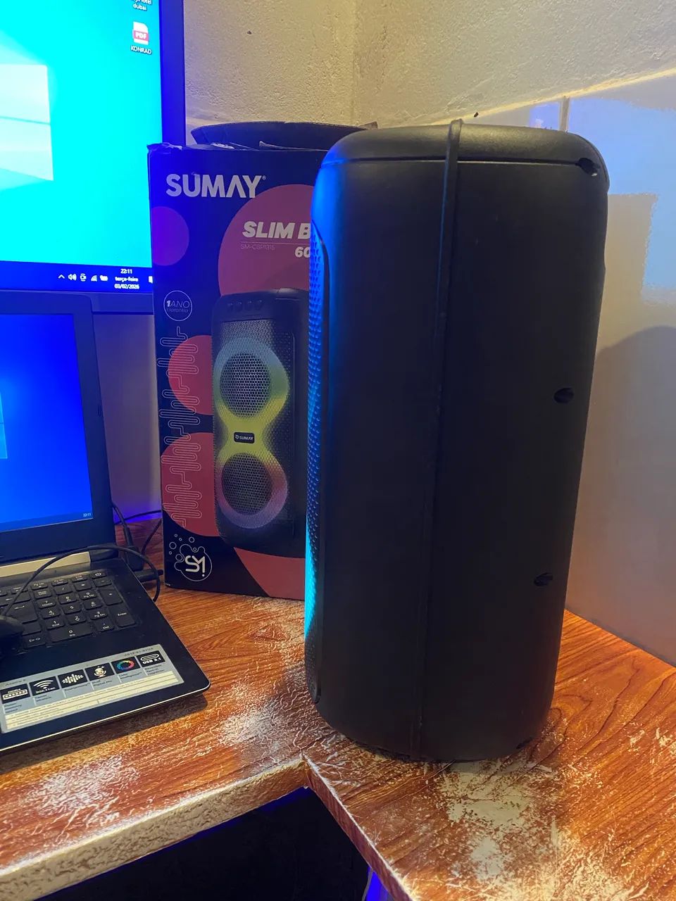 Caixa de som 60w Rms Sumay - Foto 5