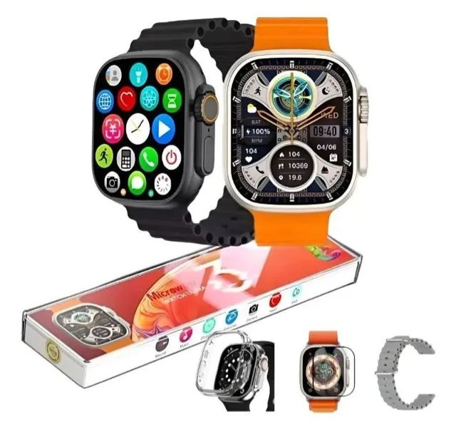 Relógio Smartwatch Microwear Watch 3 Ultra Pro 49mm Original + Frete Grátis - Foto 2