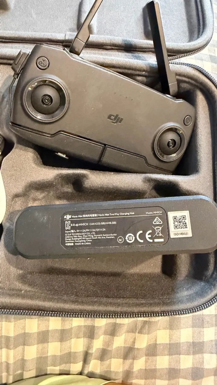 Kit DJI Mavic Mini - Controle + 2 Baterias + Hub + Case - Foto 2