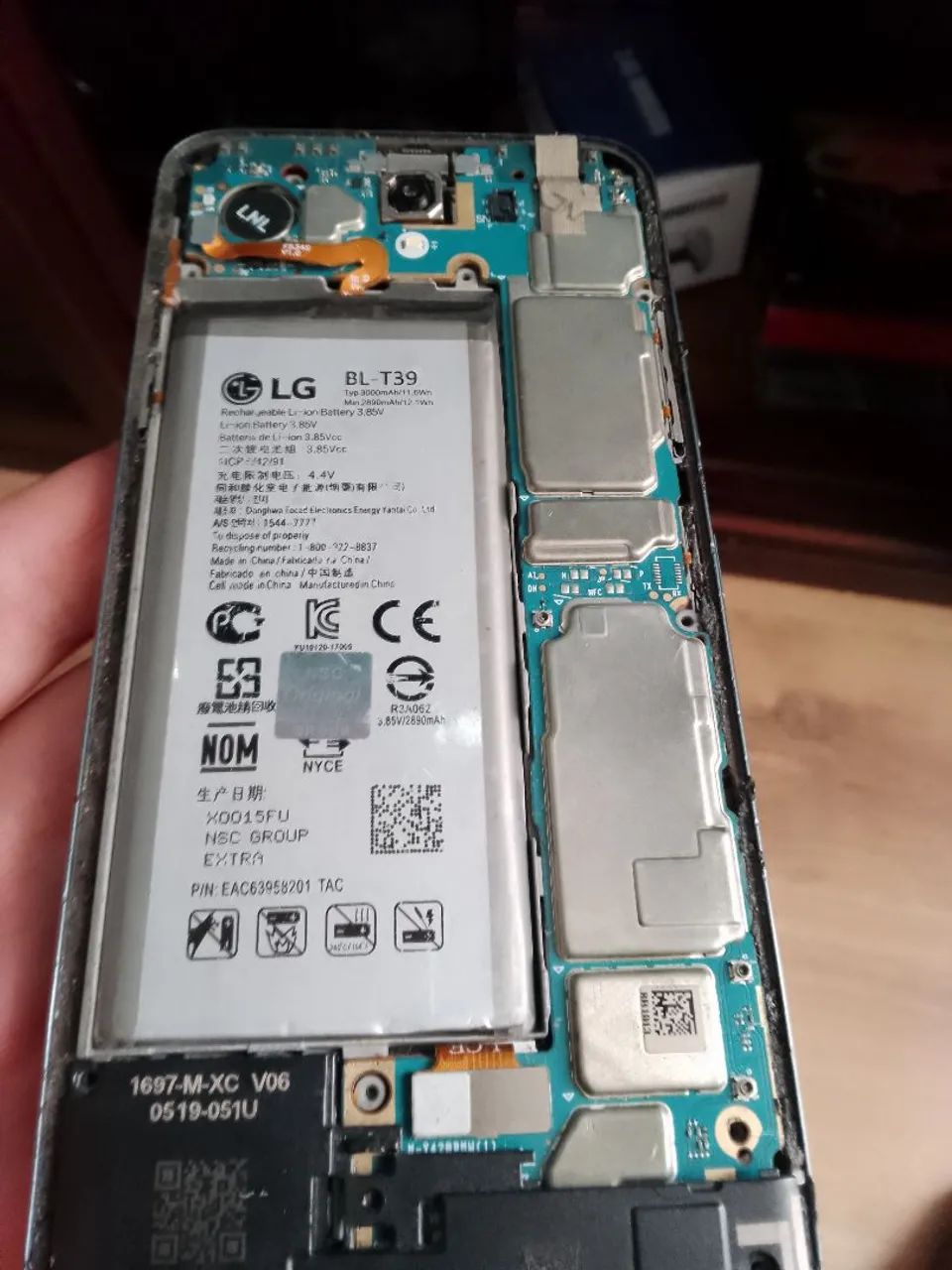 Celular LG K12 +retirada de peças  - Foto 3