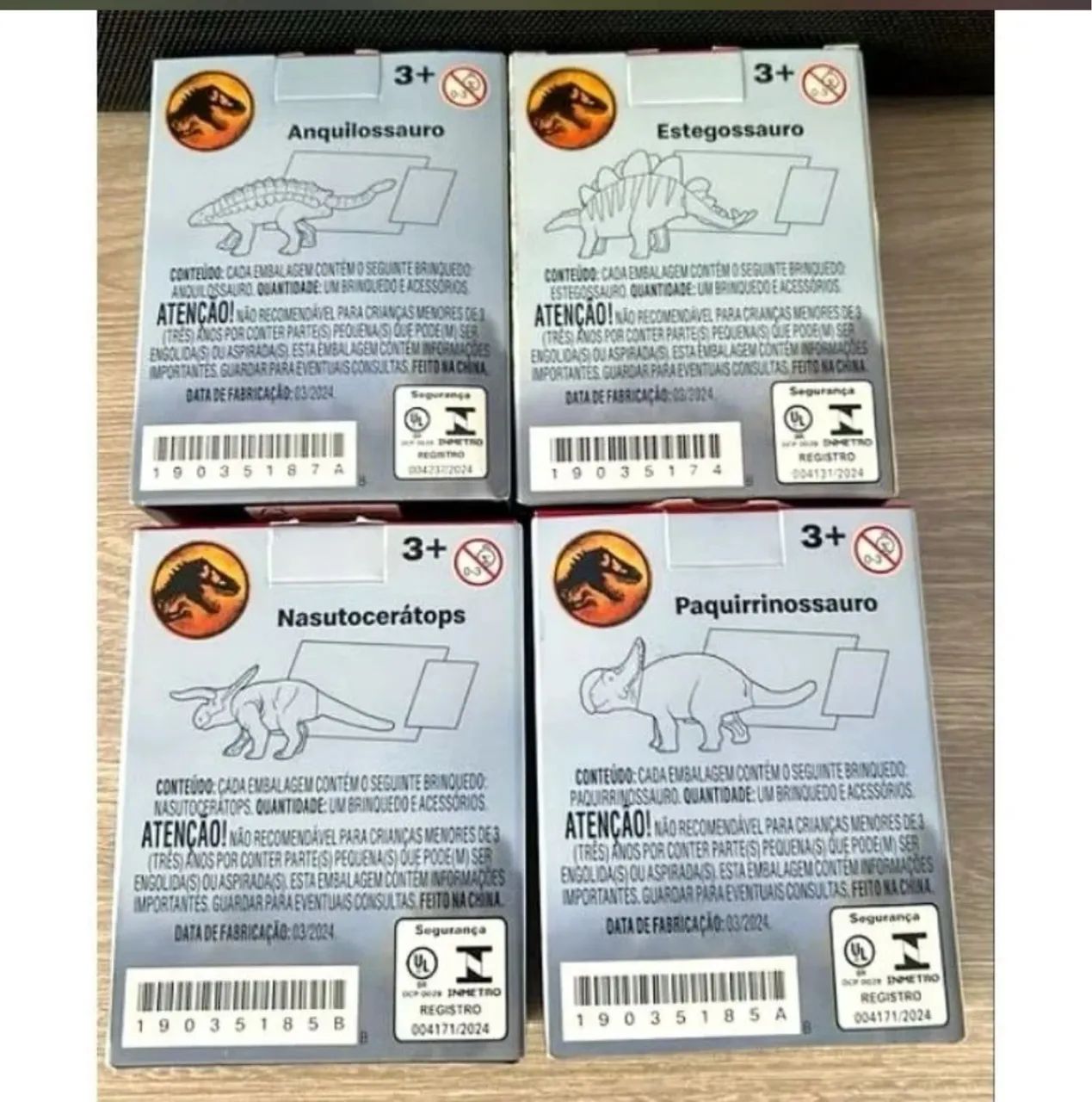 mt coleção jurassic world teoria do caos completa mc donalds 2025