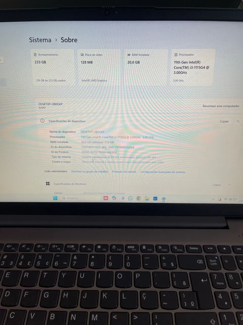 Notebook Ideapad 3i - Lenovo  - Foto 2