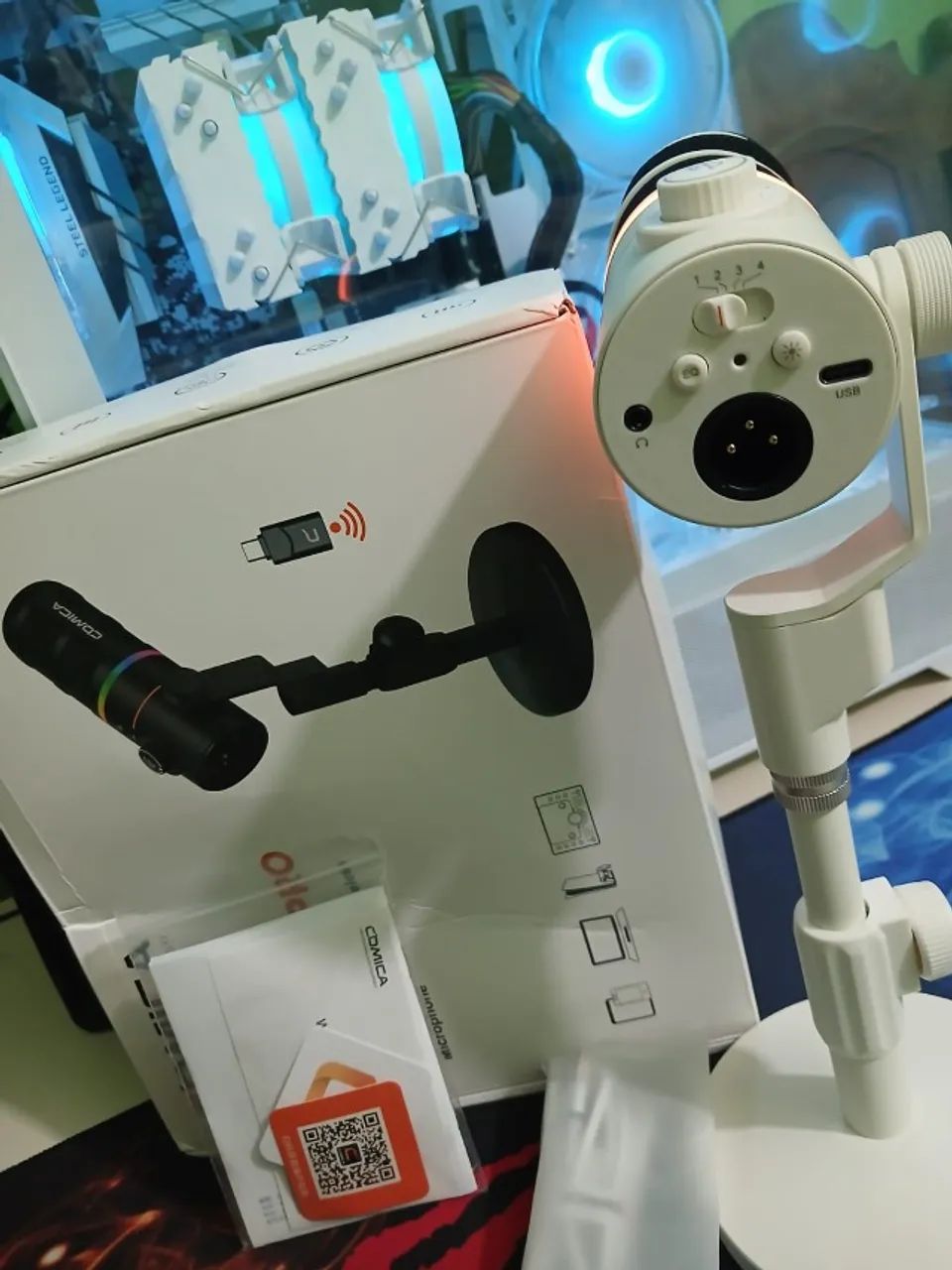Microfone Comica EJoy D10 PRO Sem Fio - Foto 2