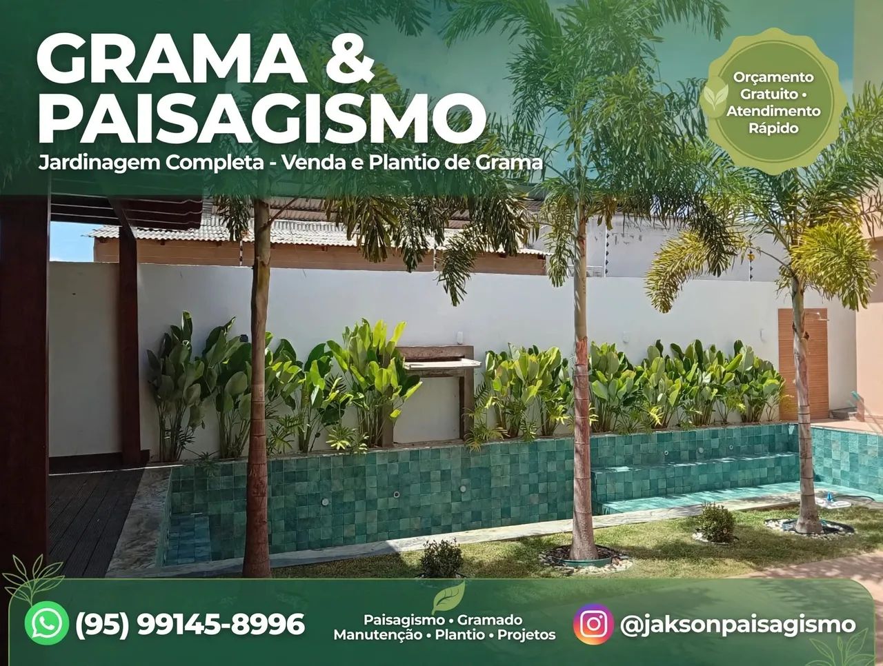 Grama e Paisagismo 