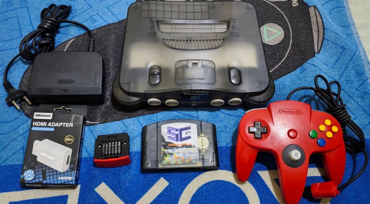 Nintendo 64 com expansion pack e carcaça nova  - Foto 2