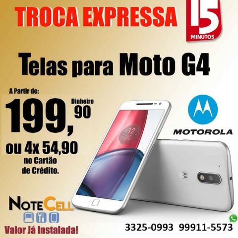 Tela para Moto G4 ( Display LCD ) - Instalação Imediata