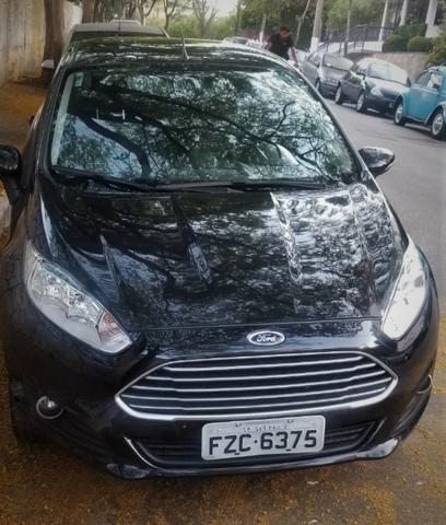 Ford Fiesta 1.6 SE 16V Flex Powershift 2015/2016 c/ laudo de vistoria cautelar - Foto 2