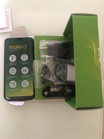 Celular moto G power novo nunca usado
