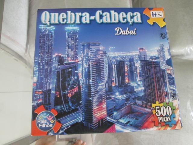 Quebra-cabeças tema dubai 500 peças ótimo exercício para mente preço de oportunidade