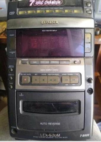 Micro system Aiwa lcx 800 para retirada de peças