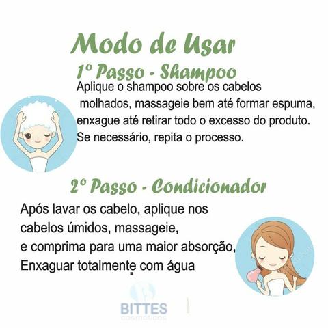 Hidratação Reconstrução Capilar Kit Natubelly Cauterização Umbu shampoo Condicionado - Foto 2