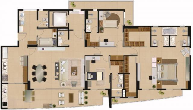 Apartamento residencial à venda com 04 suítes, aldeota, fortaleza. - Foto 16