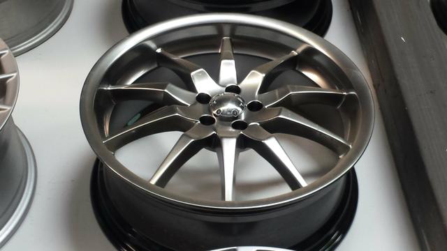 Roda Aro 19 aranha com borda Hiper Prata Volkswagen Polo 5X100 Jogo novo