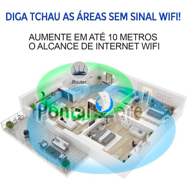 Extensor Repetidor De Sinal Wi-fi 1200 Mbps - Foto 5