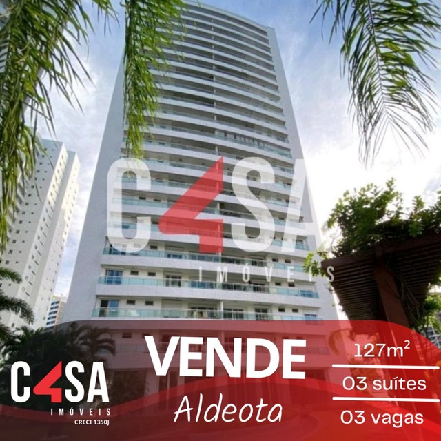 Ap para venda com 127m² - 03 suítes - 03 vagas Aldeota - Fortaleza - CE - Foto 2