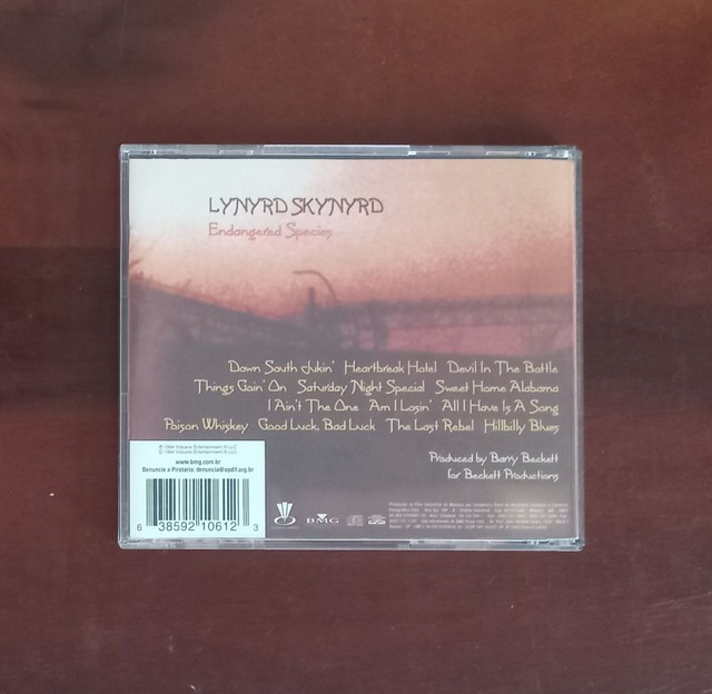 CD Lynyrd Skynyrd Endangered Species 1994 - Foto 3