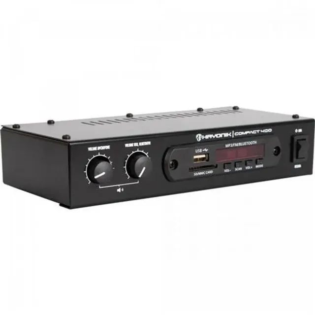 Amplificador 40w Rms com Bluetooth Compact 400 Hayonik 