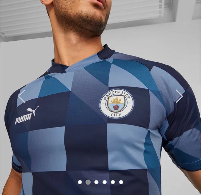 Jaqueta Manchester City Puma Pré-Jogo - Masculino em Promoção