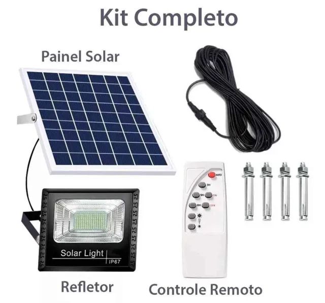 Luminária solar 50w - Foto 2