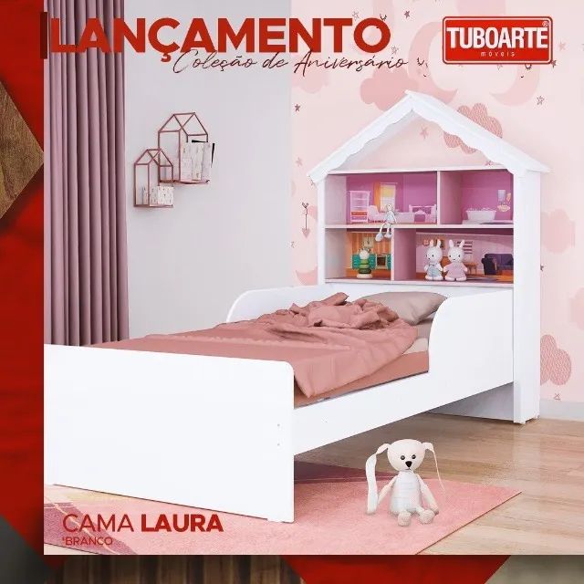 Cama Infantil Fortaleza Solteiro