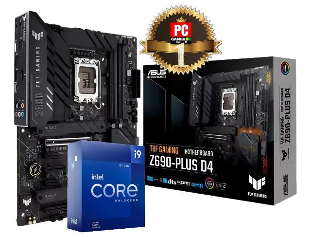 i9 12900k + Placa Mãe Asus Tuf Gaming Z690 + 64Gb Memoria - Foto 2