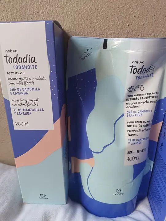 Kit Natura Tododia Todanoite - Chá de Camomila e Lavanda - Foto 2