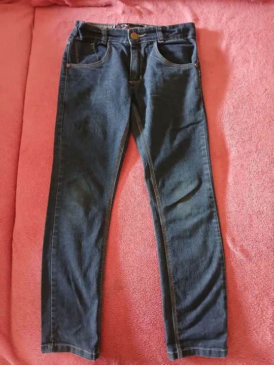 Calça Jeans Masculina Azul Escuro tamanho 12