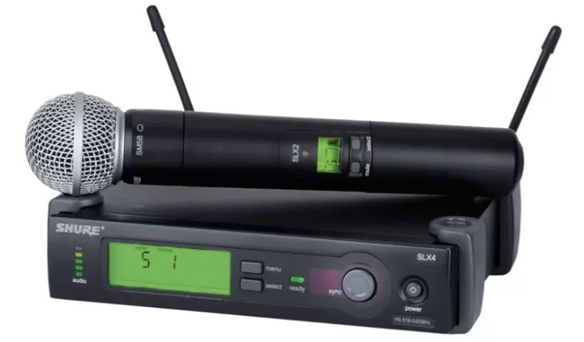 Microfone Shure SLX24 Beta 58 - Produto Novo - Loja Fisica.