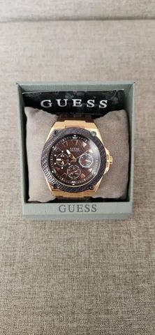 Relógio Guess - Pulseira couro - Estado de novo