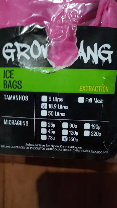 Bolsas de extraç?o  - Foto 3